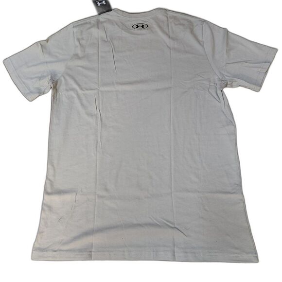 Under Armour Men’s Loose Fit Tee – Size M, NWT, Sand Tan, Short Sleeve - Picture 2 of 8